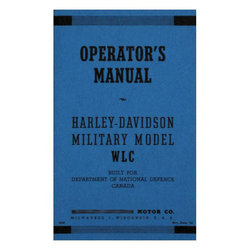OPERATOR'S MANUAL 42-43 45 INCH WLC - 42-43 WLC<br><br>Part #903213 - hogparts-uk.myshopify.com
