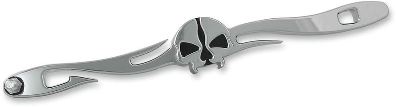 Drag Specialties Shift Linkage Split Skull Custom Chrome - Part #16010491 - Hogparts UK