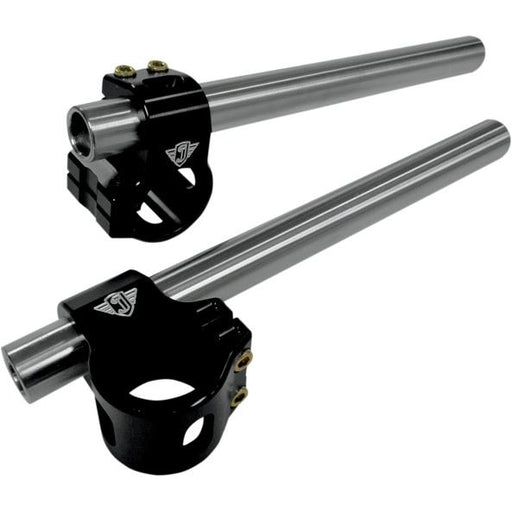 Joker Machine Clip-On Handlebars 39mm Aluminium Black <br>Vendor Part # 09-380B - hogparts-uk.myshopify.com