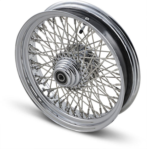 Drag Specialties Front Wheel 16X3.5 Single-Disc 80-Spoke Chrome - Part #02030043 - Hogparts UK