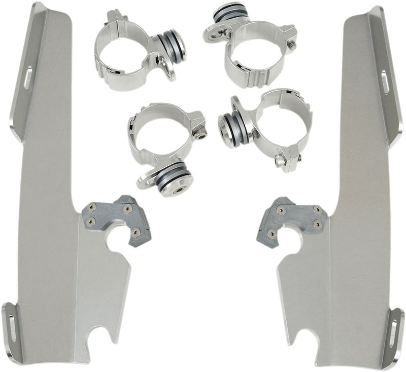 Memphis Shades Fats/Slim Windshield  Trigger-Lock Complete Mount Kit #MEM8967