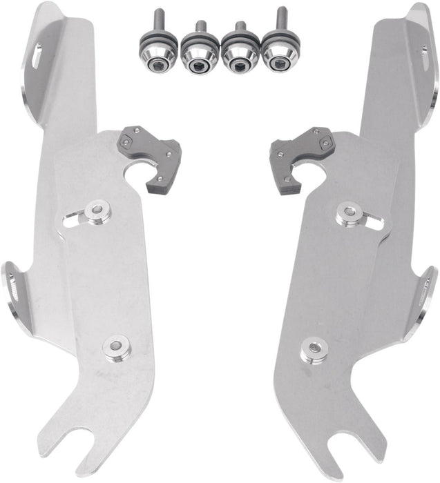 Memphis Shades Fats/Slim Windshield  Trigger-Lock Complete Mount Kit #MEM8971