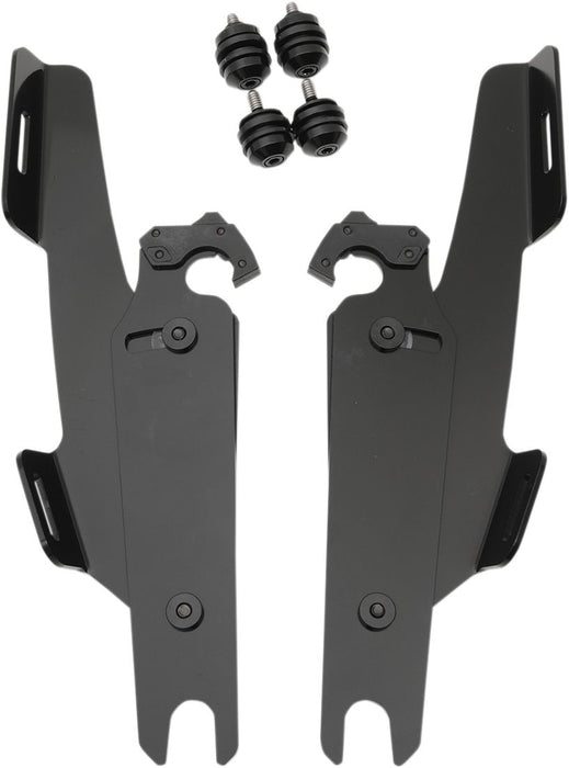 Memphis Shades Fats/Slim Windshield  Trigger-Lock Complete Mount Kit #MEB2032