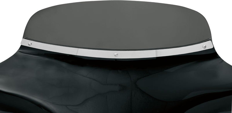 Memphis Shades Slotted Stainless Steel Batwing Fairing Trim #MEM0917