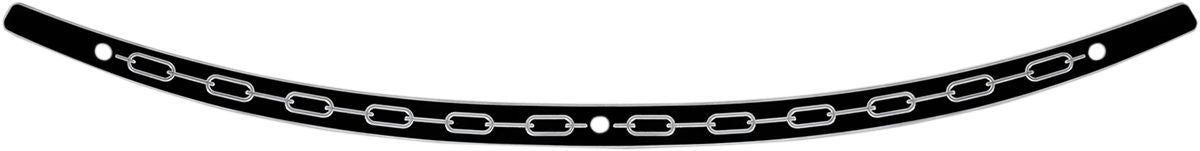 Memphis Shades Stainless Steel Windshield Trim #MEB0973