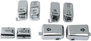 Drag Specialties Switch Cap Kit W/ Audio Chrome - Part #06160129 - Hogparts UK