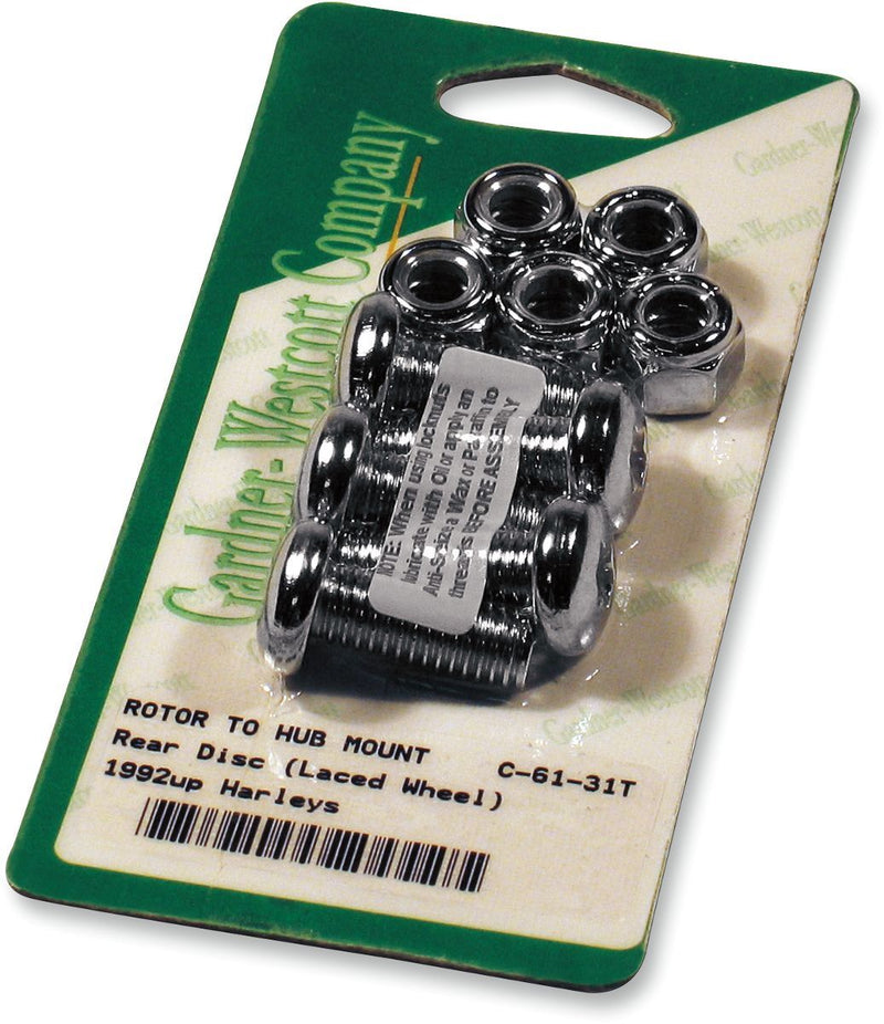 Gardner-Westcott Disc Brake Rotor-To-Hub Kit #C-61-31T