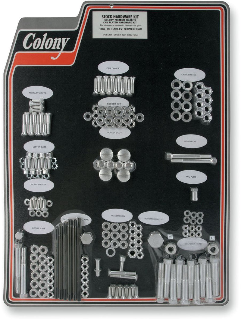 Colony Complete Stock Hardware Kit : Part #24010455 - Hogparts UK