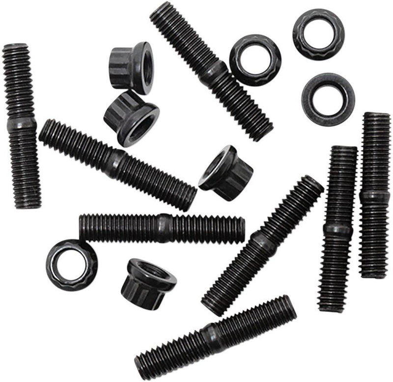 S&S Cycle Rocker Arm Stud - Kit - Black / Oxide for Harley-Davidson Touring, Softail, Dyna & Trike 2017-2026