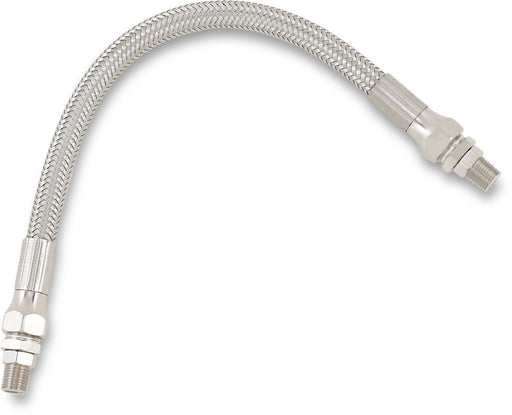 Drag Specialties Oil Line Stainless Steel 10" - Part #07110045 - Hogparts UK