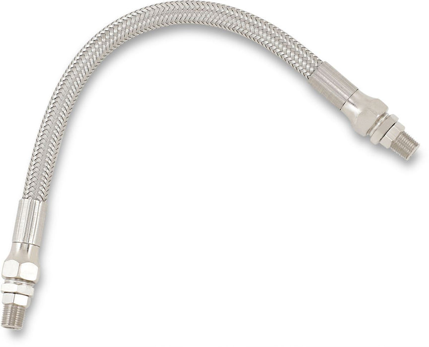 Drag Specialties Oil Line Stainless Steel 10" - Part #07110045 - Hogparts UK