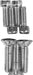 Drag Specialties Chrome Socket-Head S&S Super B Air cleaner/Carb Bolt Kit Knurled - Part #DS190795 - Hogparts UK