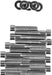 Drag Specialties Chrome Socket-Head Cam Cover Bolt Kit Smooth - Part #DS190768S - Hogparts UK