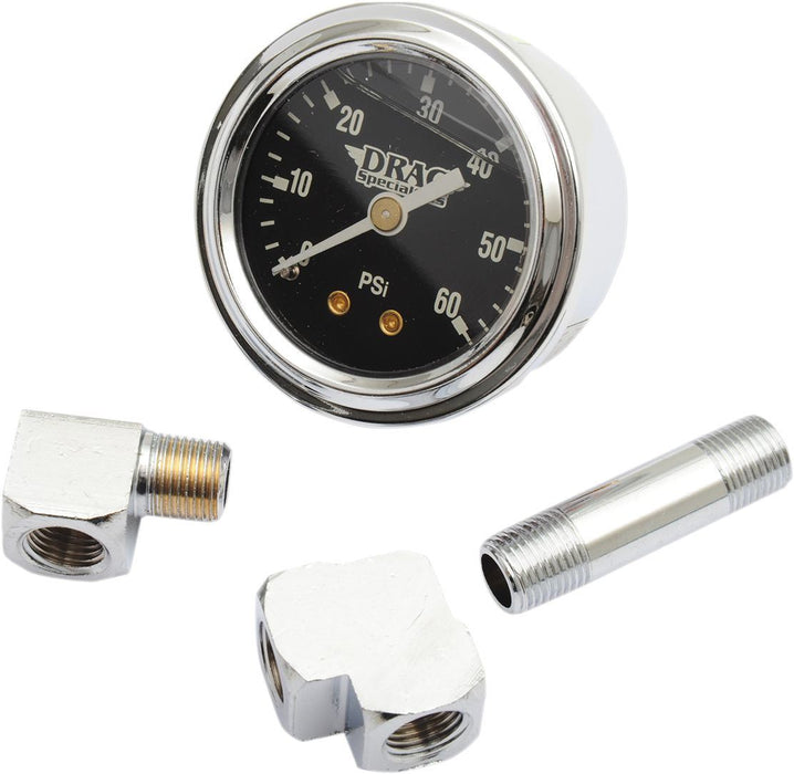 1-3/4" Deluxe Liquid-Filled Oil Gauge Kit - Part #DS244102 - Hogparts UK