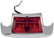 Drag Specialties Rear Fender Tip Light Red Lens Chrome - Part #20400582 - Hogparts UK