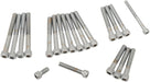 Chrome Socket-Head Cam/Primary Cover Bolt Set - Part #DS190751 - Hogparts UK