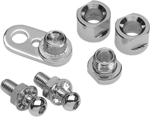 Drag Specialties Turn Signal Swivel Kit Chrome Hd 88-10 - Part #19010383 - Hogparts UK