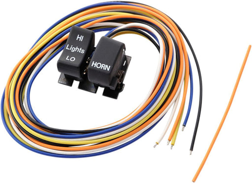 Drag Specialties Handlebar Switch Dimmer/Horn Black - Part #DS272252A - Hogparts UK