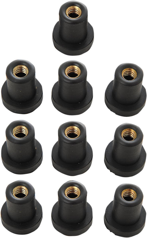 Drag Specialties Well Nuts 1/4-20 - Part #24040546 - Hogparts UK