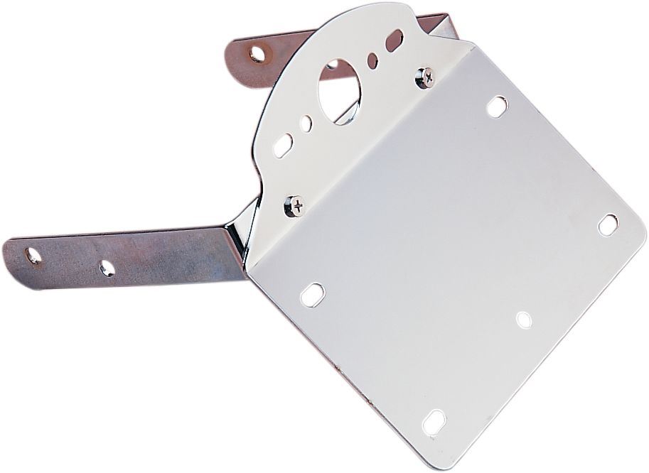 Drag Specialties License Plate/Taillight Bracket Chrome - Part #DS270119 - Hogparts UK