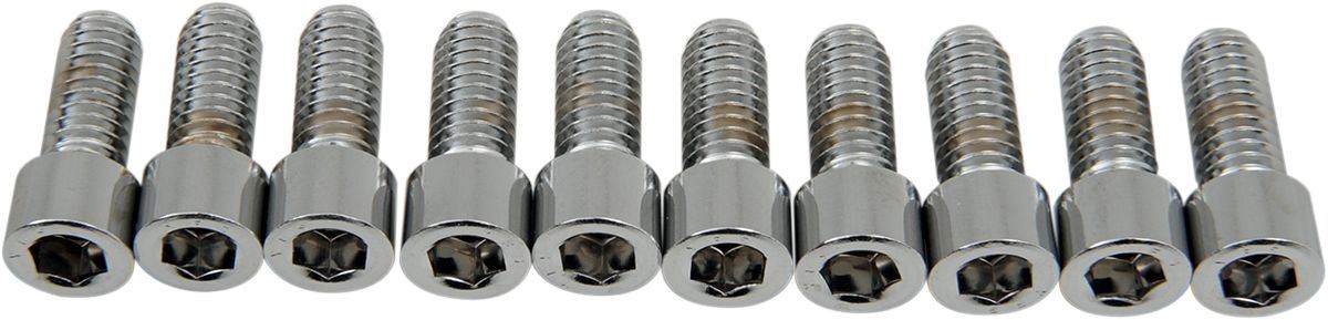 Drag Specialties Socket-Head Bolt 5/16-18X0.75 Smooth Chrome - Part #DS190544S - Hogparts UK