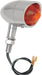 Drag Specialties Mini-Retro Marker Lights Stud-Mount Amber/Red Lens Chrome - Part #20400279 - Hogparts UK