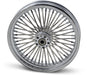 Drag Specialties Fat Daddy Front Wheel 18X3.5 Dual-Disc Chrome - Part #02030403 - Hogparts UK