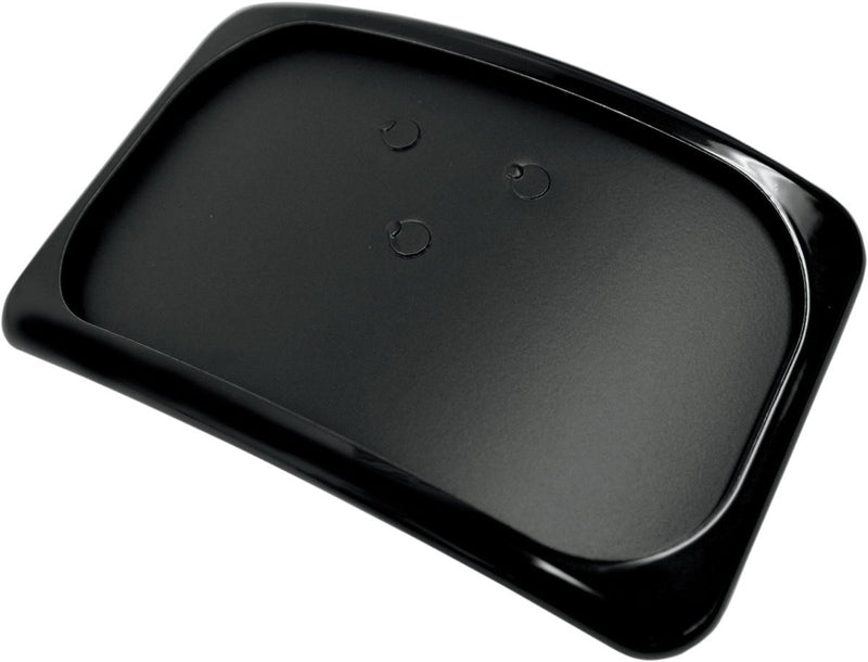 Drag Specialties License Plate Mount Three-Bolt Large Radius Black - Part #20300629 - Hogparts UK