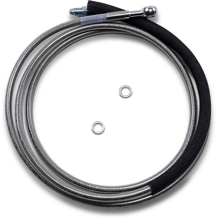 Drag Specialties Clutch Line Stainless Steel + 4" Hydraulic - Part #06610053 - Hogparts UK