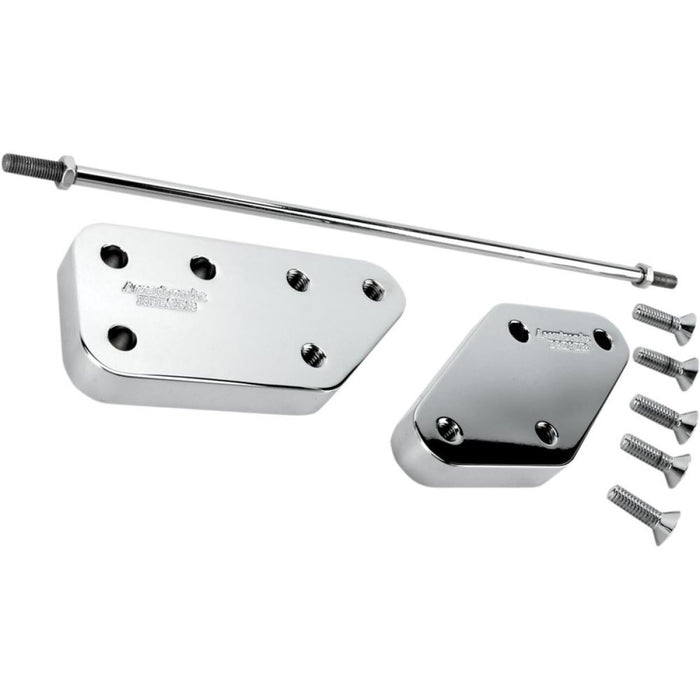 Accutronix  Extension Plate 3" Forward Control Chrome - Part #118823 - Hogparts UK