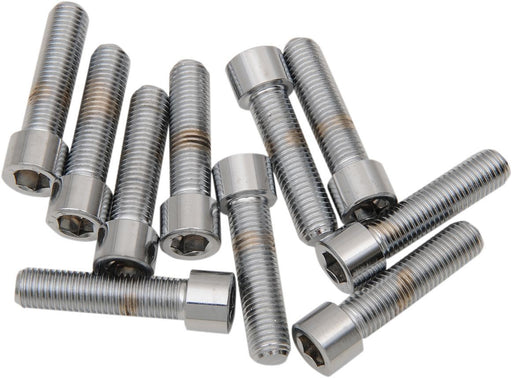 Drag Specialties Socket-Head Bolt 5/16-24X1.25 Smooth Chrome - Part #DS190572S - Hogparts UK
