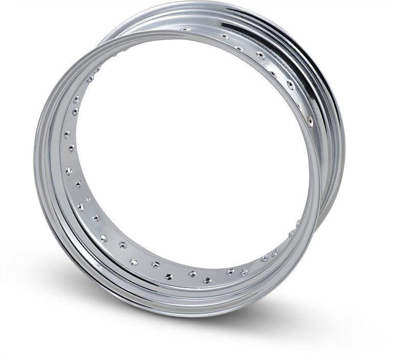 Drag Specialties Rim 18X4.25 40-Spoke Steel Chrome - Part #02100023 - Hogparts UK