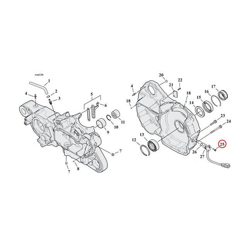 1/4-20 X 5/8 INCH ALLEN BOLT CHR. - 94-05 FLT; 96-06 Softail; 95-06 Dyna: screw speed sensor  93-19 Softail, FLT/Touring; 93-17Dyna; 1992 XL1200; 93-19 XL; 08-12 XR1200: mount bolt, retention plate (lockplate transm.pulley)(2)  04-19 XL, 08-12 XR1200: sen - Hogparts UK