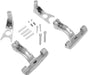 Drag Specialties Passenger Floorboard Mount Kit Chrome Softail 00-17 - Part #16210512 - Hogparts UK
