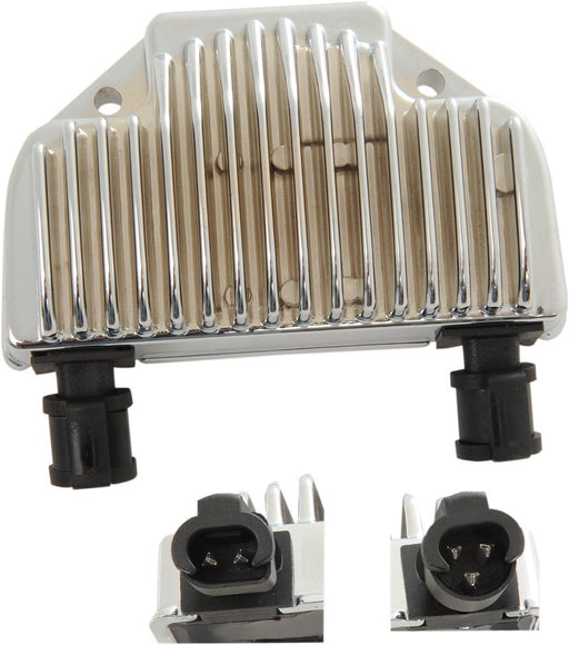 Drag Specialties Solid-State Regulator Chrome - Part #21120797 - Hogparts UK