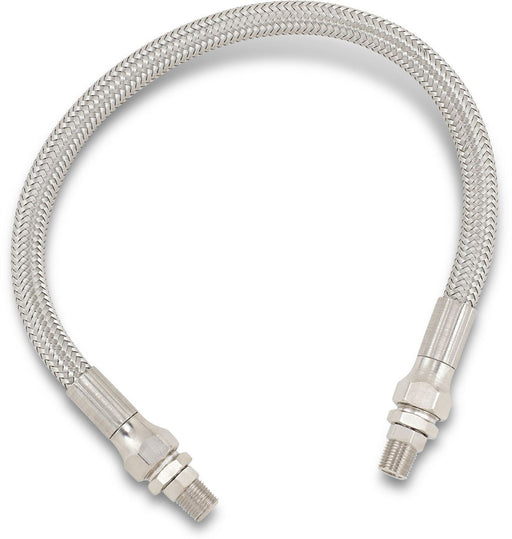 Drag Specialties Oil Line Stainless Steel 14" - Part #07110049 - Hogparts UK
