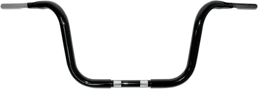 Drag Specialties Gloss Black 1 1/4" Buffalo 12.5" Ape Hanger Touring Bars - Part #06012740 - Hogparts UK