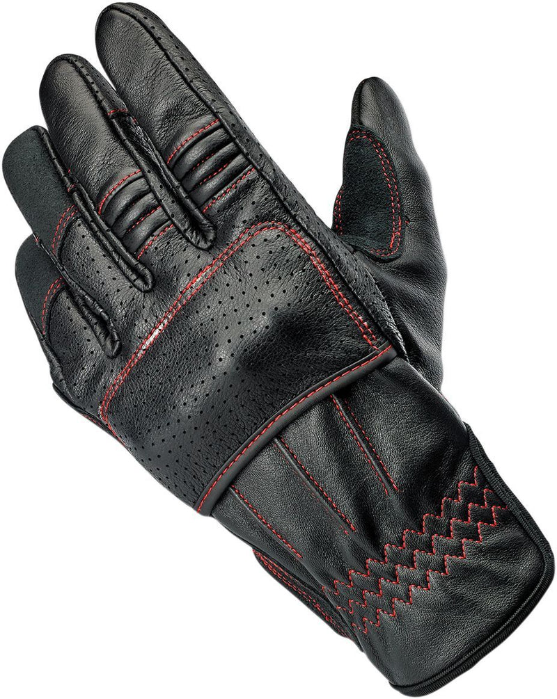 Biltwell Borrego Redline Gloves #1506-0108-302