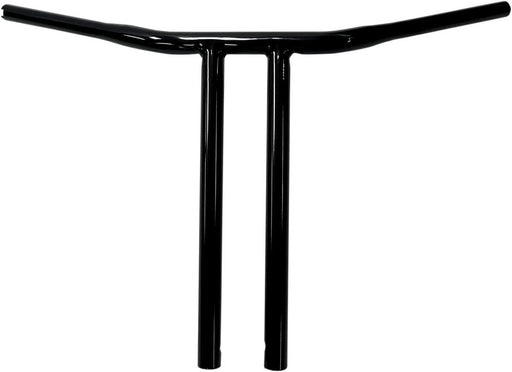 Drag Specialties Gloss Black 1 1/4" Buffalo 16" T-Bar - Part #06012753 - Hogparts UK