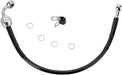 Drag Specialties Rear Brake Line Black Vinyl Coated Stainless Steel - Part #17412948 - Hogparts UK