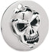 Drag Specialties 3-D Skull Point Cover Chrome 2-Hole - Part #19020186 - Hogparts UK