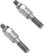 Drag Specialties Front Turn Signal Relocation Kit Chrome - Part #19130000 - Hogparts UK