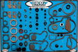 Gasket, Seal and O-Ring Display for 57-85 Xl Motor - Part #09340314 - Hogparts UK