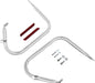 Drag Specialties Saddlebag Guards Chrome - Part #05051561 - Hogparts UK