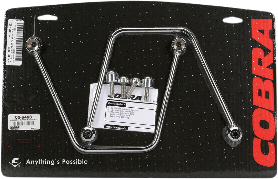 Cobra Saddlebag Protectors and Supports for Kawasaki #02-6468