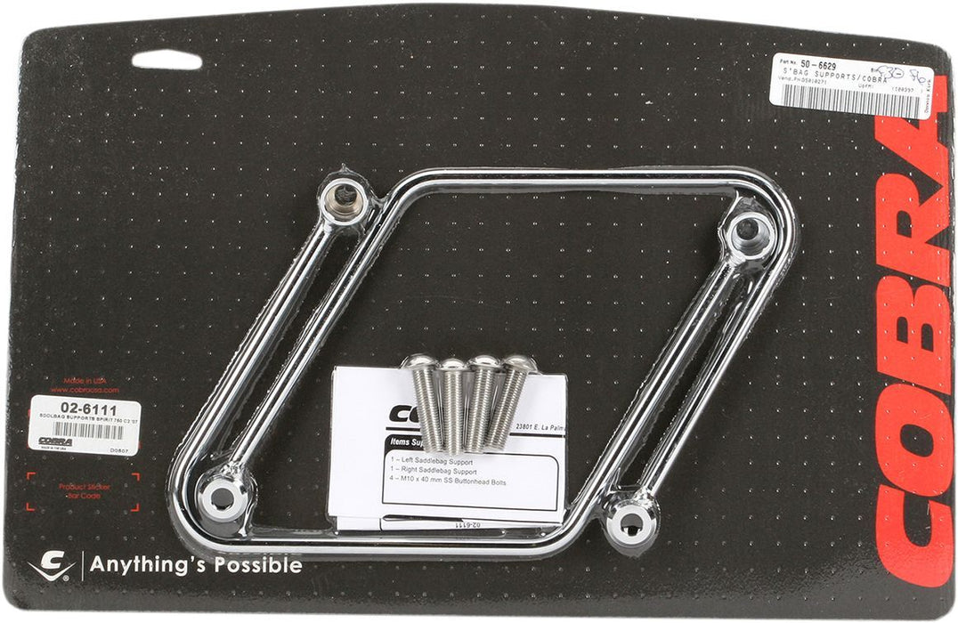 Cobra Saddlebag Protectors and Supports for Honda #02-6111