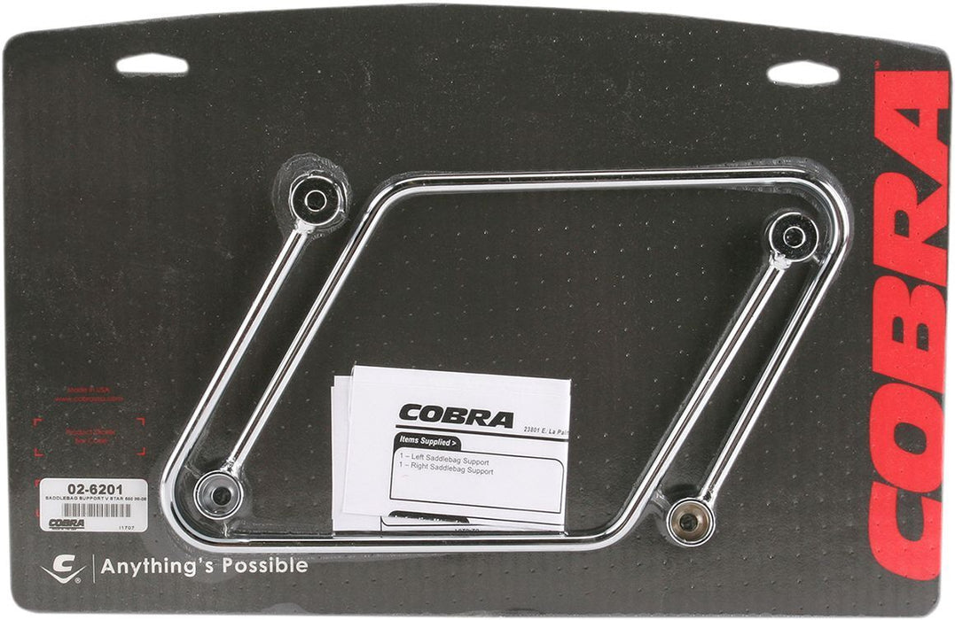 Cobra Saddlebag Protectors and Supports for Yamaha #02-6201