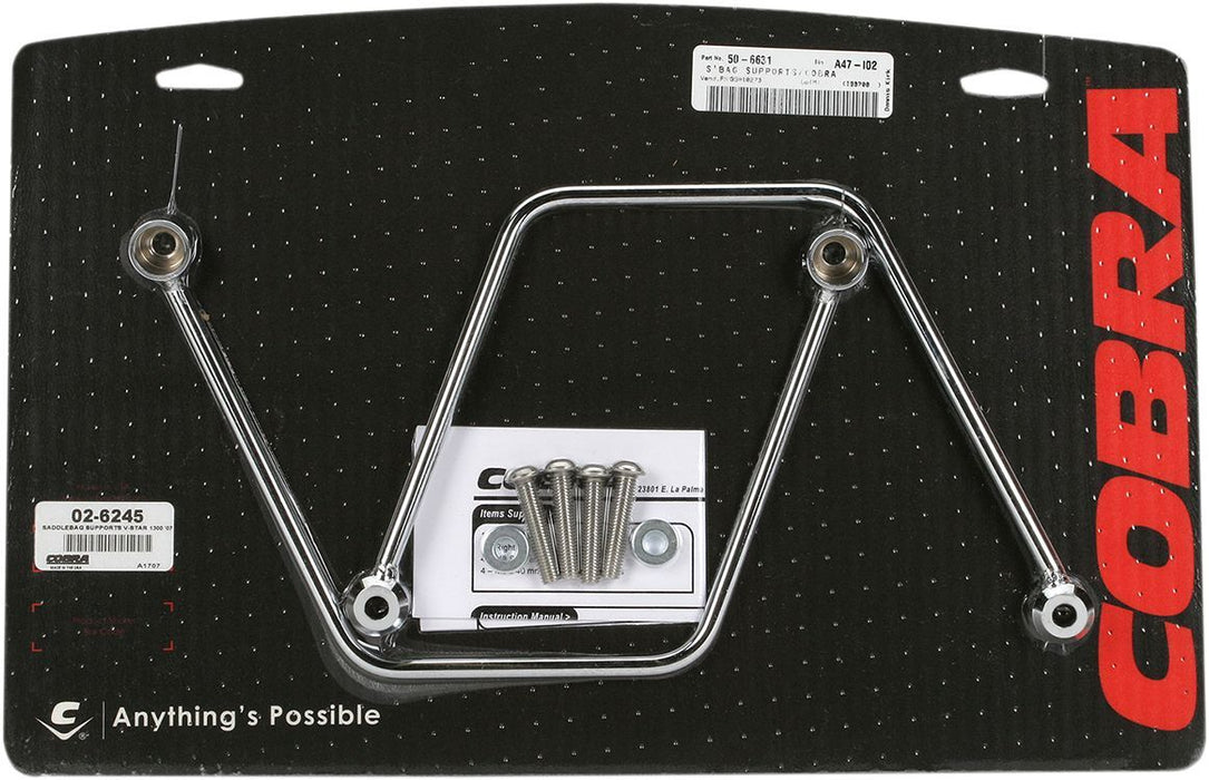 Cobra Saddlebag Protectors and Supports for Yamaha #02-6245