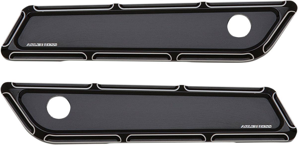 Arlen Ness Ness-TechÂ® Saddlebag Bevelled Hinge Covers #03-585
