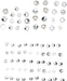 Drag Specialties Bolt Cover Kit Deluxe Chrome - Part #24010697 - Hogparts UK